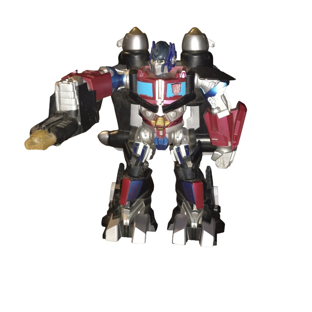 2008 Transformers Mega Power Bots OPTIMUS PRIME Hasbro 12" Lights Up